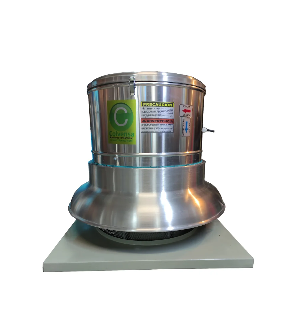 Extractor Centrifugo De Tejado Descarga Horizontal Colombia